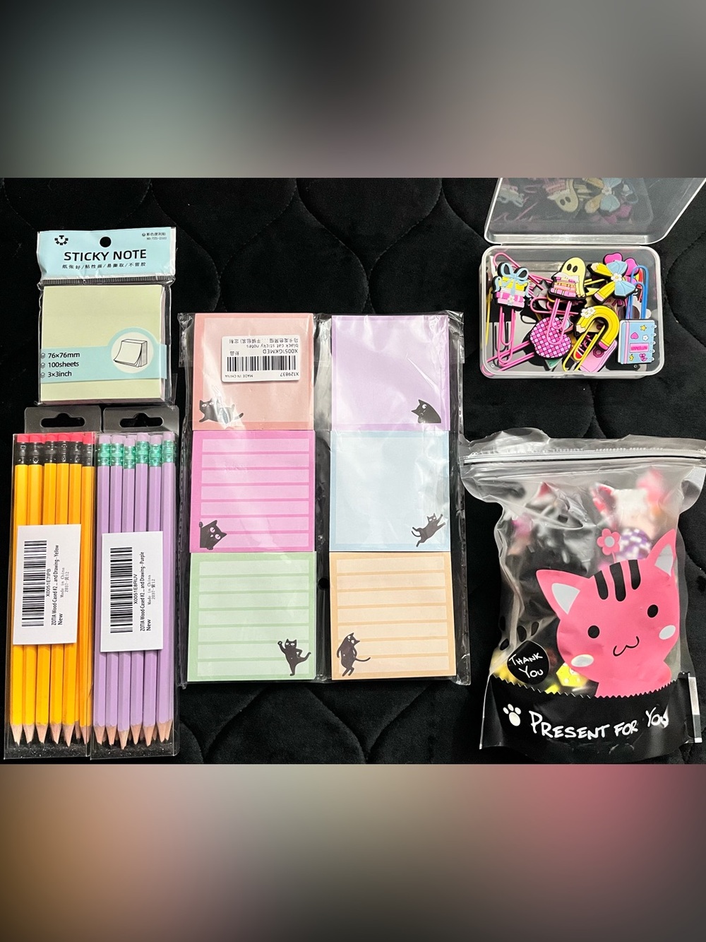 Large Cute Office Or School Supplies Bundle